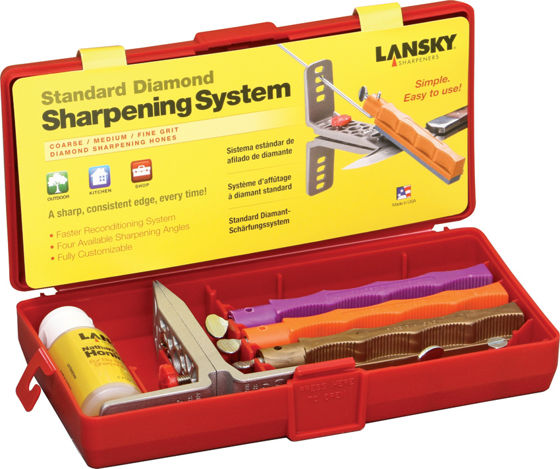 Lansky Deluxe Diamond Sharpening System