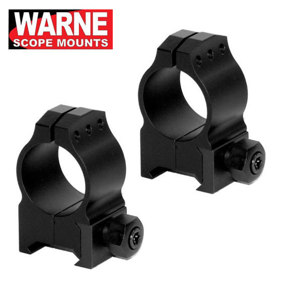 Warne 1" Tactical Rings Med Matte