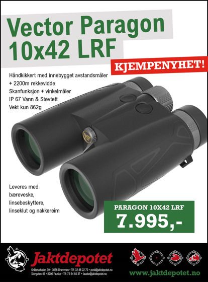 Bilde av Vector Paragon 10x42 Rangefinder Håndkikkert LRF