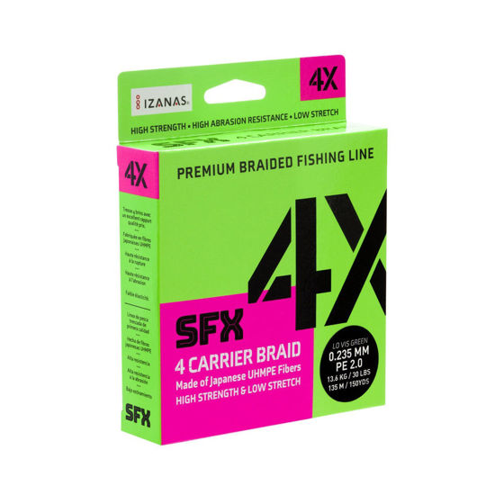 Bilde av Sufix SFX 4X Low Vis Multifilament Sene 275M