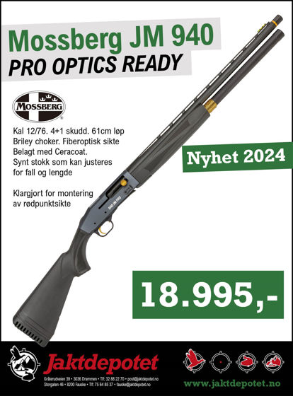 Bilde av Mossberg 940 JM PRO 12/76, Optics Ready