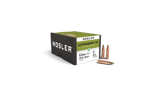 Bilde av .264 (6,5) Nosler 120gr E-Tip Lead Free (50ct.)