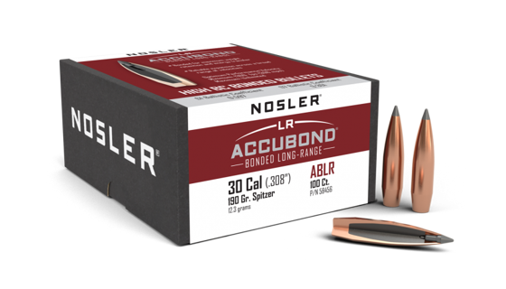 Bilde av .30 Nosler ABLR 30 - 190gr. SP (100 ct)