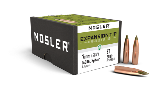 Bilde av .284 (7mm) Nosler 140gr E-Tip Lead Free (50 ct.)