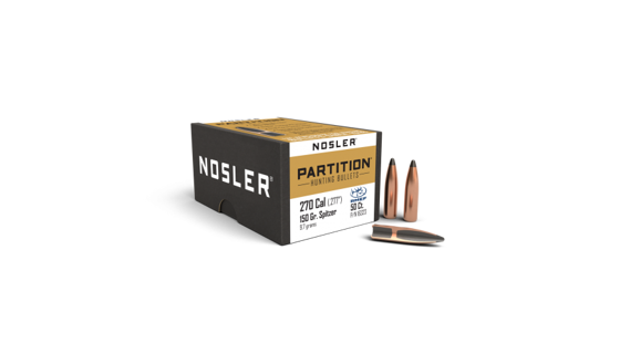 Bilde av .270 (6.8) Nosler 150gr Sp Partition (50 ct.)