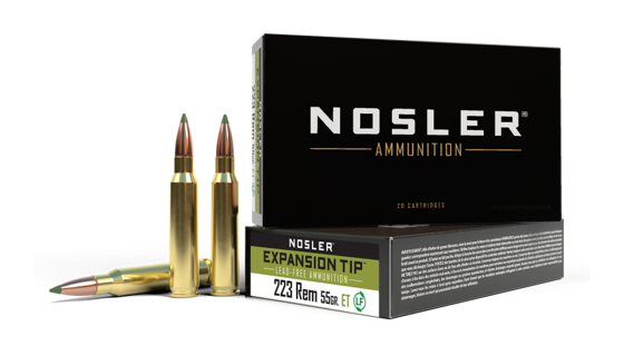 Bilde av 223 Nosler E-Tip Ammo 55gr E-Tip (20 pk.)