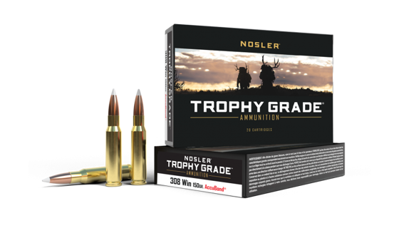 Bilde av 308 Win Nosler Trophy Grade  150gr AccuBond 20 pk.