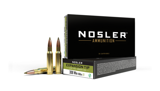 Bilde av 308 Win Nosler E-Tip Ammo 168grs. 20pk.