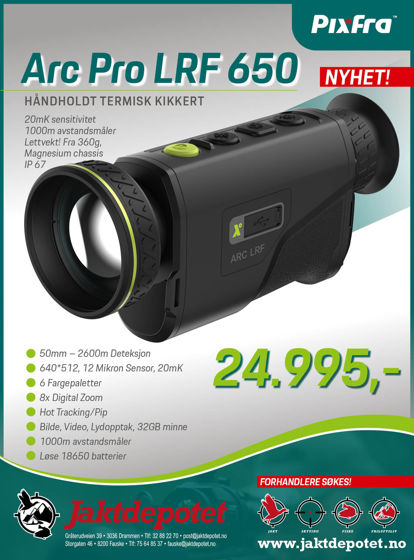 Bilde av Pixfra Arc Pro 650P LRF