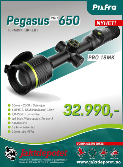 Bilde av Pixfra Pegasus PFI-P650 Pro 18mK