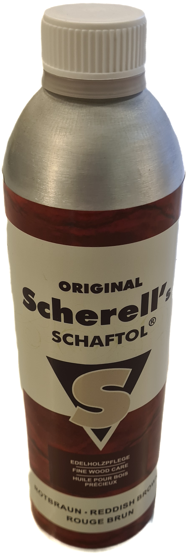 Bilde av Scherell's Schaftoil 500ml Rød brun