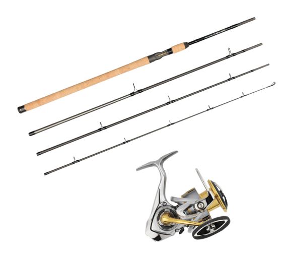 Bilde av Daiwa SILVERCREEK SPIN 8' 4pc 3-15g