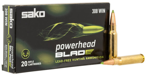 Bilde av 308 Win Sako Powerhead Blade 162gr Tipped Copper 20pk