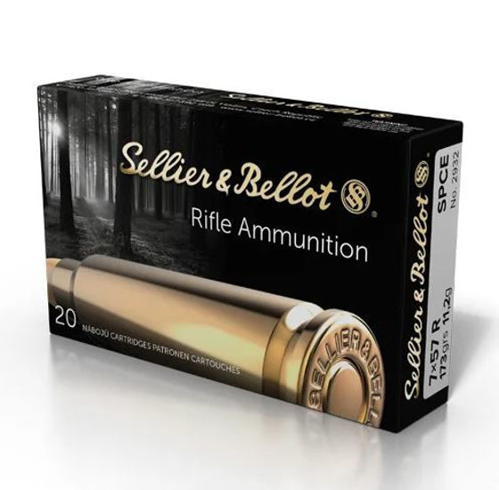 Bilde av 7x57R S&B SPCE 173 grains 20 stk